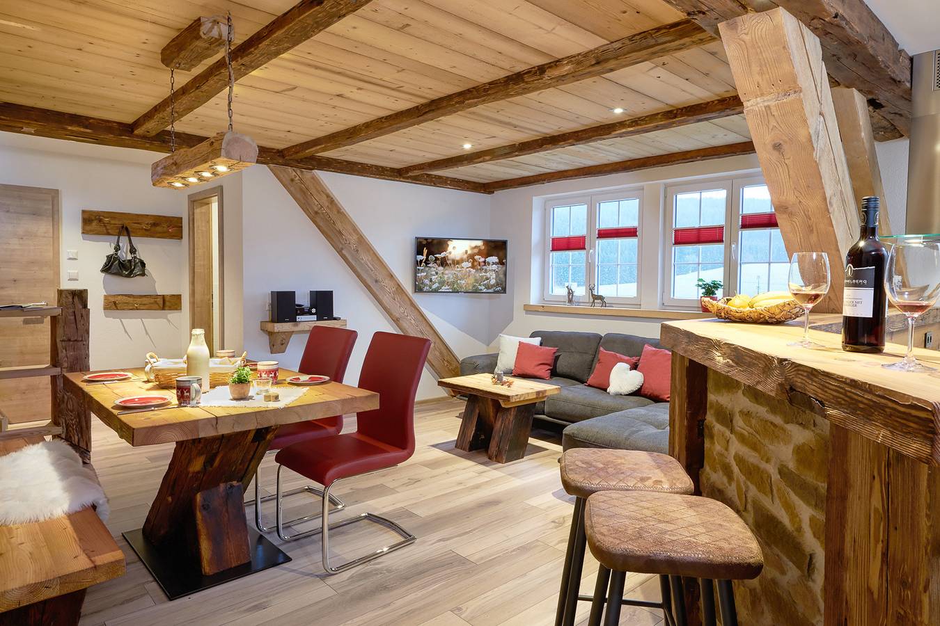 Entire holiday apartment, Ferienwohnung Bergblick, 48qm, 2 Schlafzimmer, max. 4 Personen in Suedlicher Schwarzwald, Eisenbach