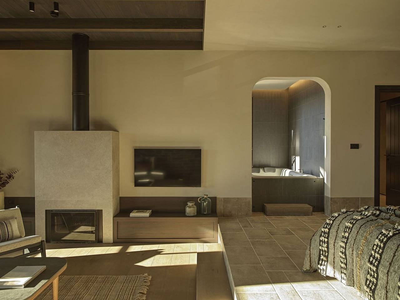 Appartement entier, The Signature suite with indoor Jacuzzi by Oreno in Tsepelovo, Région d'Ioannina