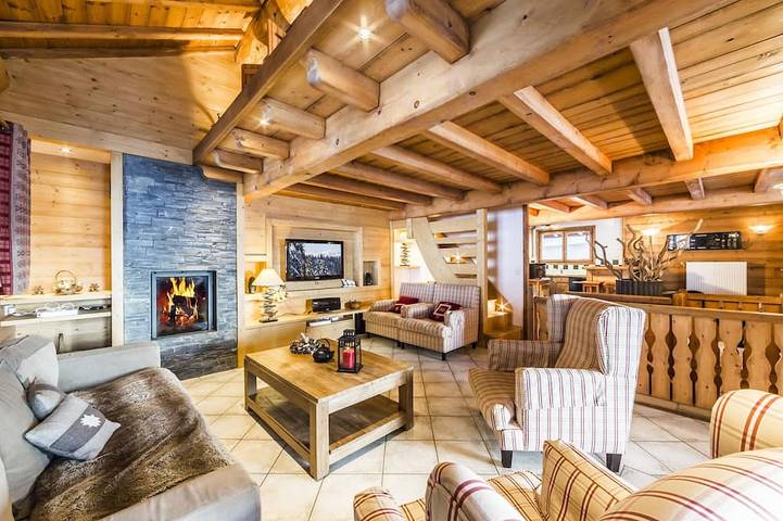Maison pour 10 personnes, avec balcon à Val-d'Isère
