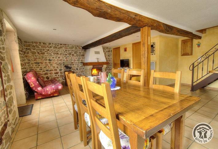 Gîte pour 6 personnes, avec terrasse à Villié-Morgon - 3