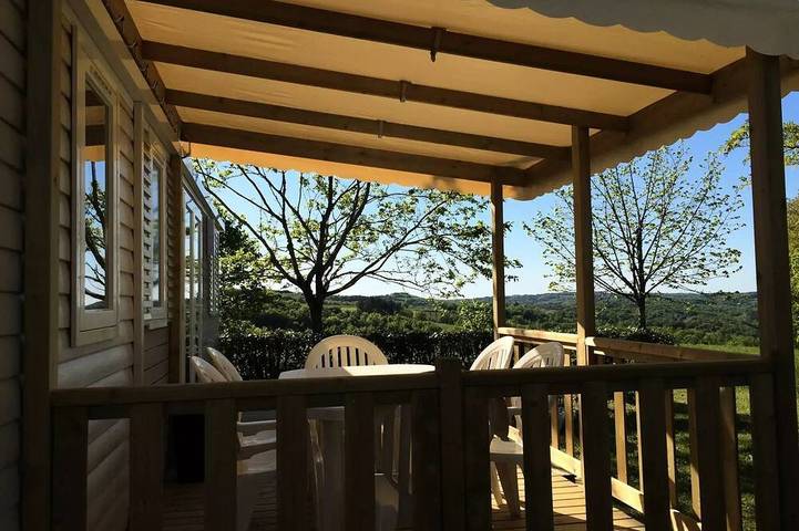 Mobil home pour 6 personnes à Saint-Laurent-la-Vallée - 3