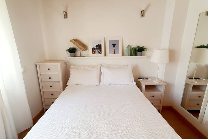 Gemütliche Maisonette-Villa mit 1 Schlafzimmer in der Nähe des Meeres. Kostenloses WiFi in Olhão, Parque Natural da Ria Formosa
