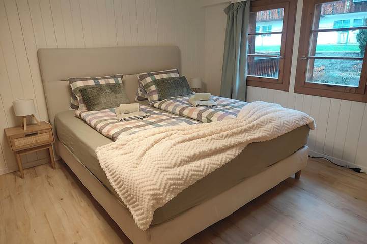 Ganze Wohnung, Marvelous 2-bedroom apartment in Oberhofen am Thunersee awaits you in Oberhofen am Thunersee, Thunersee