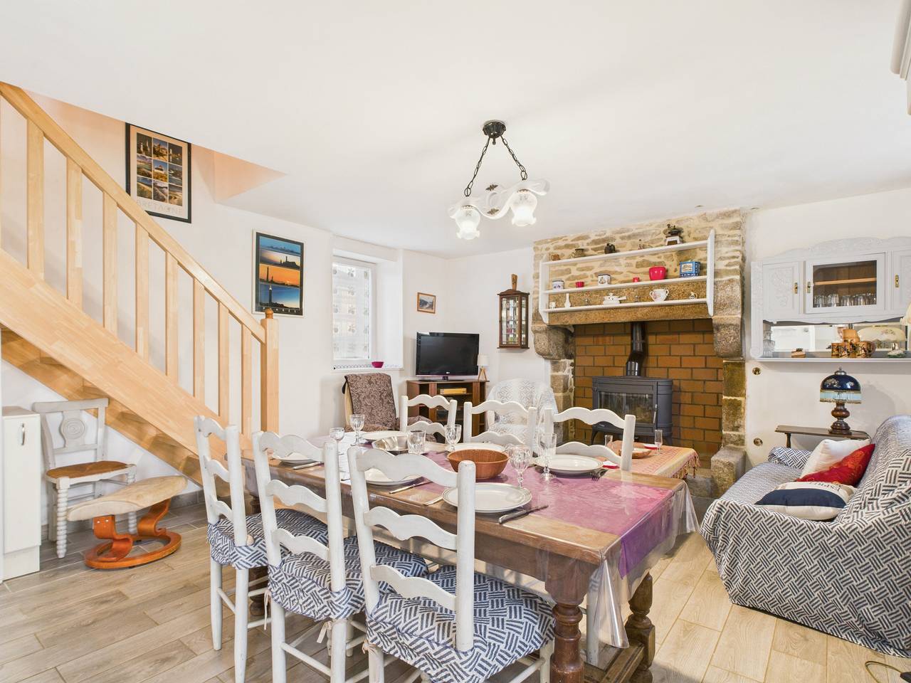 Maison pour 7 avec jardin - Quartier paisible in Plouguerneau, Brest region