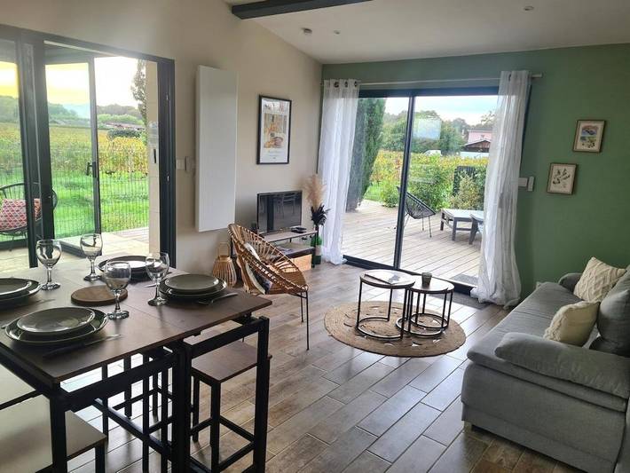 Location de vacances pour 4 personnes, avec sauna ainsi que jacuzzi et jardin à Pujols-sur-Ciron - 4