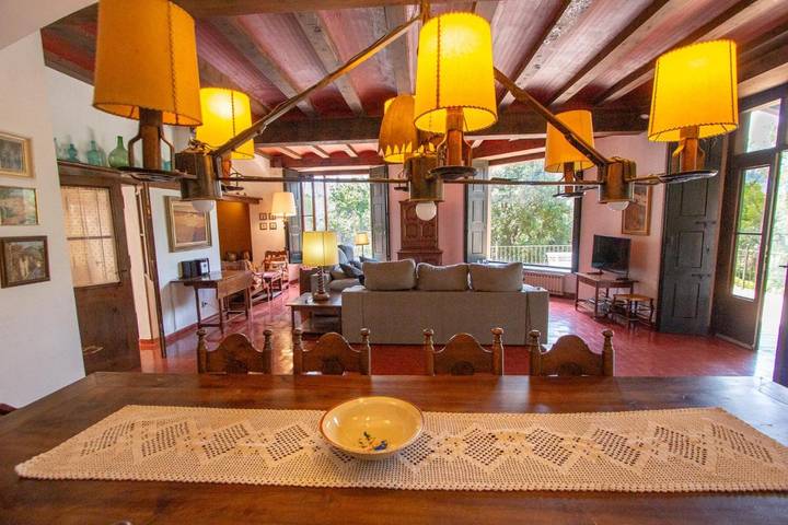 Casa rural para 16 personas, con Balcón y Terraza además de Jardín y Piscina en Senmanat - 2