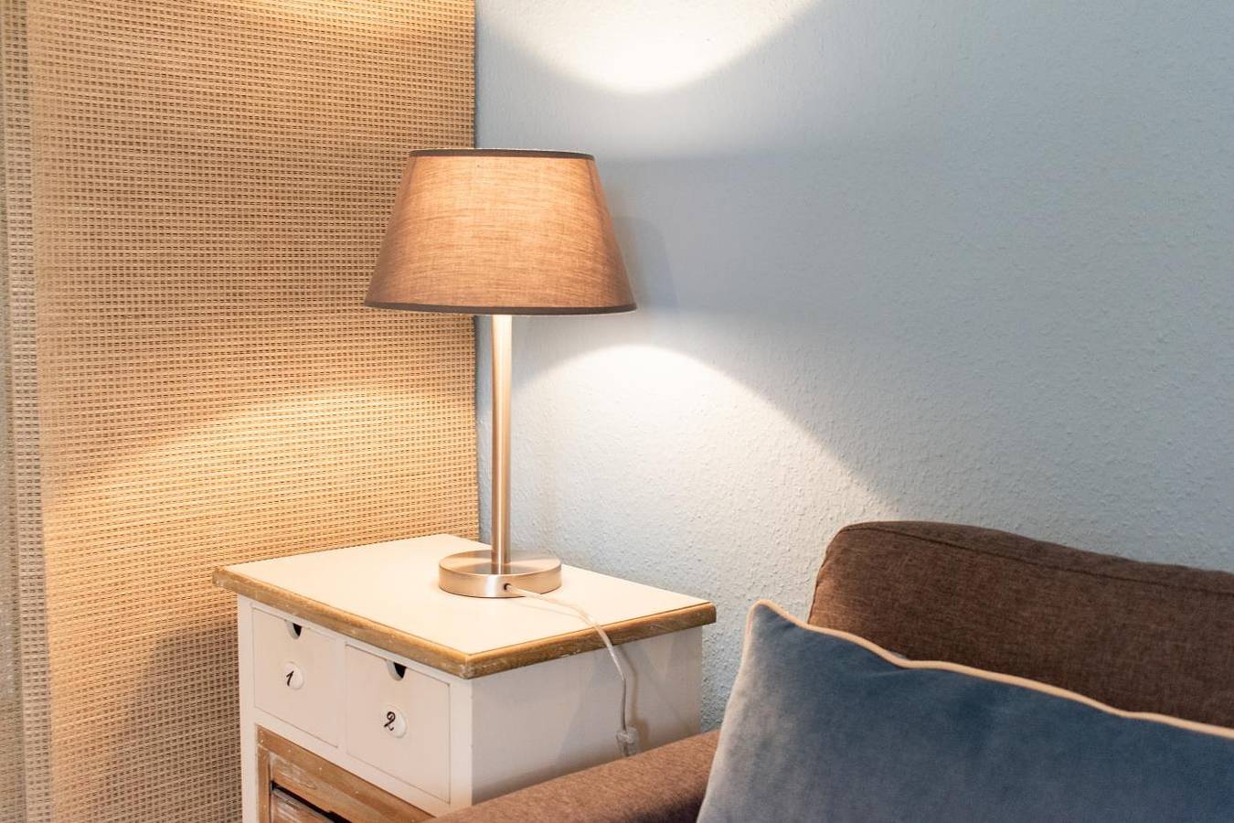 Niedliche Ferienwohnung Strandterrasse mit Terrasse und dem Meer vor der Tür, foto 11