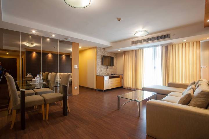 Apartament wakacyjny dla 6 osób, z balkon/ taras w Bangkok