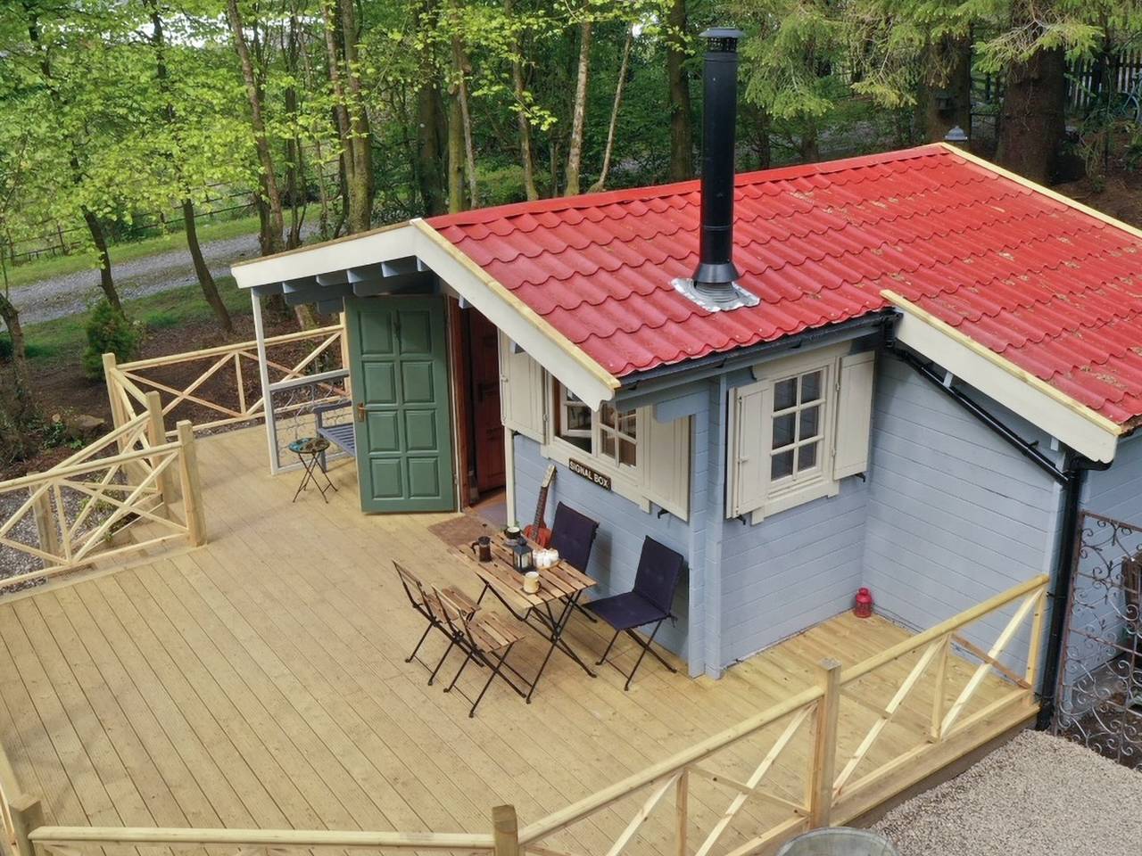 The Signal Box in Ayrshire
