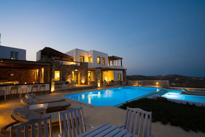 Ferienhaus für 8 Personen, mit Balkon auf Mykonos - 4