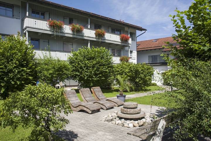 Ferienwohnung für 2 Personen, mit Balkon und Garten sowie Sauna in Oberaudorf