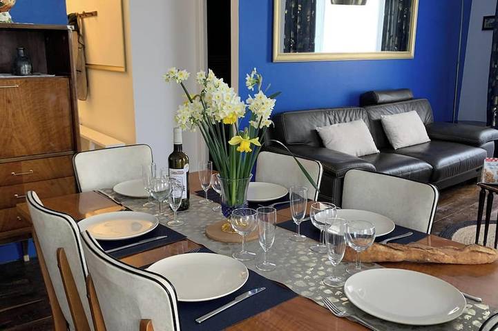 Appartement de vacances pour 6 personnes, avec jardin