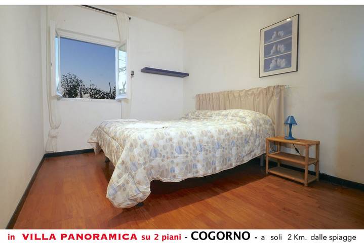 Appartamento intero, Appartamento A in villa con vista panoramica in San Salvatore, Cogorno
