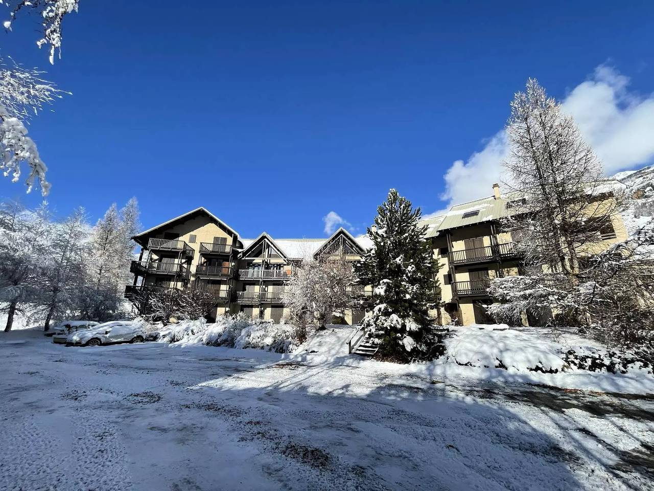 Ganzes Studio, Studio + Alcove Dorfzentrum in Le Monêtier-les-Bains, Serre Chevalier