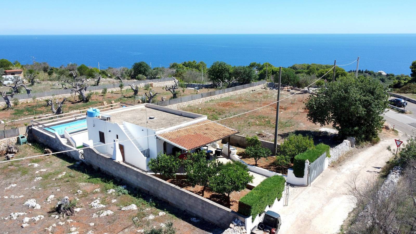 Villa für 6 Personen mit Terrasse in Alessano, Lecce Provinz