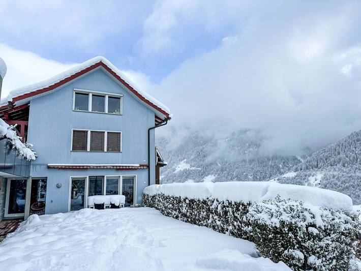 Ferienwohnung für 6 Personen, mit Sauna und Garten sowie Ausblick - 1