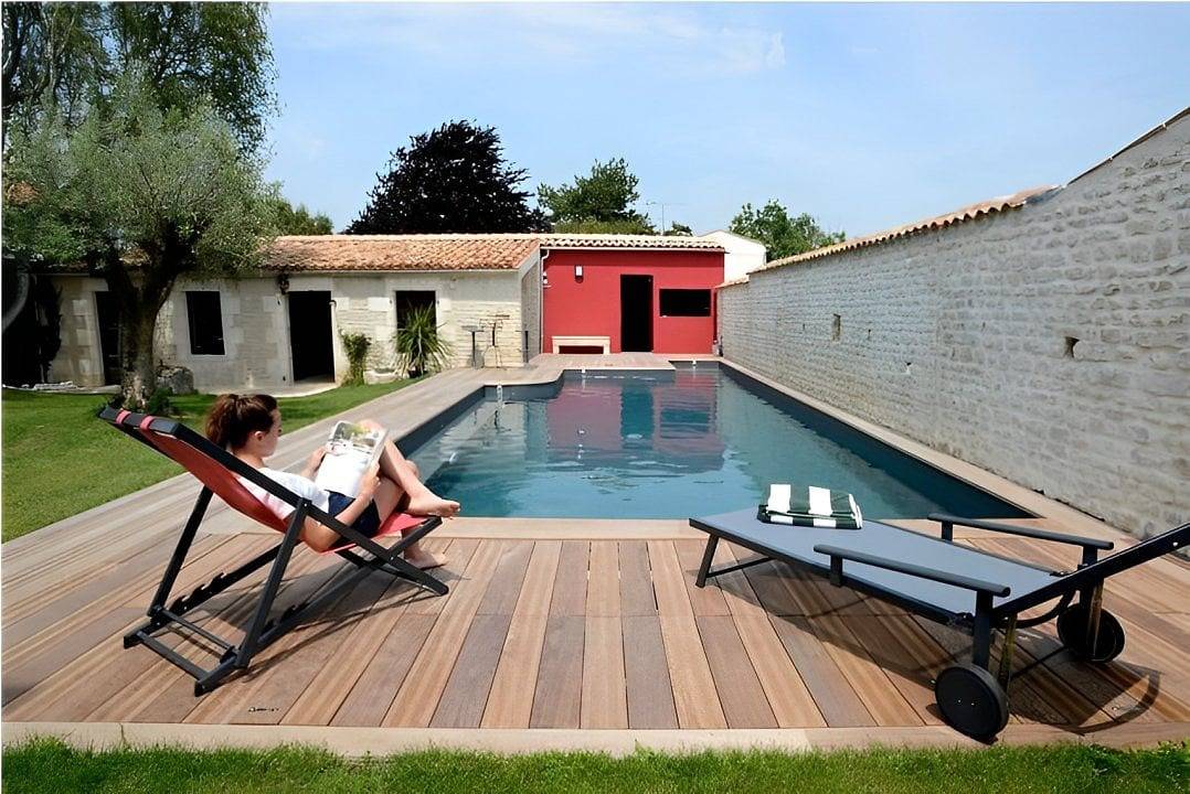 Un Banc au Soleil - Chambre Amarante in Marsilly, Région de La Rochelle
