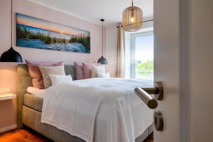 Ferienwohnung für 6 Personen, mit Whirlpool und Terrasse sowie Garten und Sauna in Langenhorn