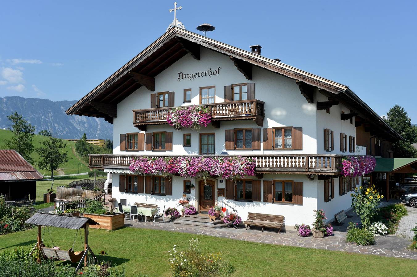 Doppelzimmer mit Dusche, Wc in Bad Häring, Kitzbüheler Alpen