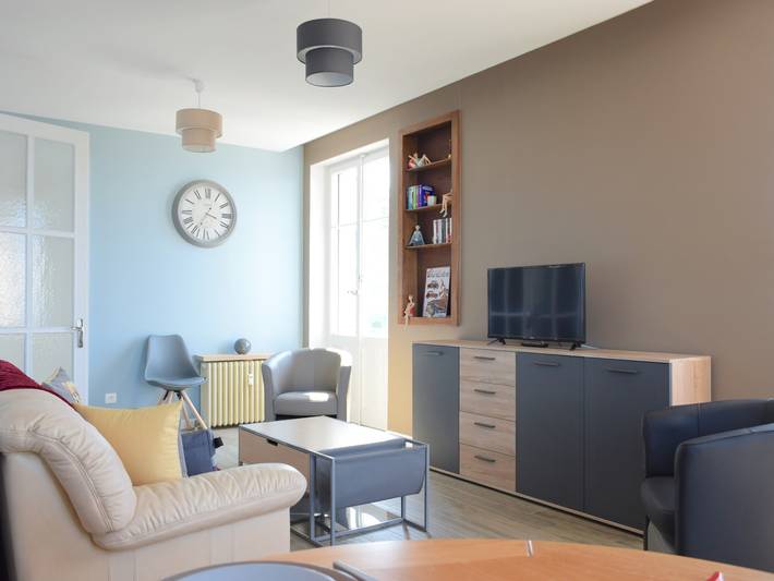 Ferienwohnung für 6 Personen, mit Balkon und Seeblick