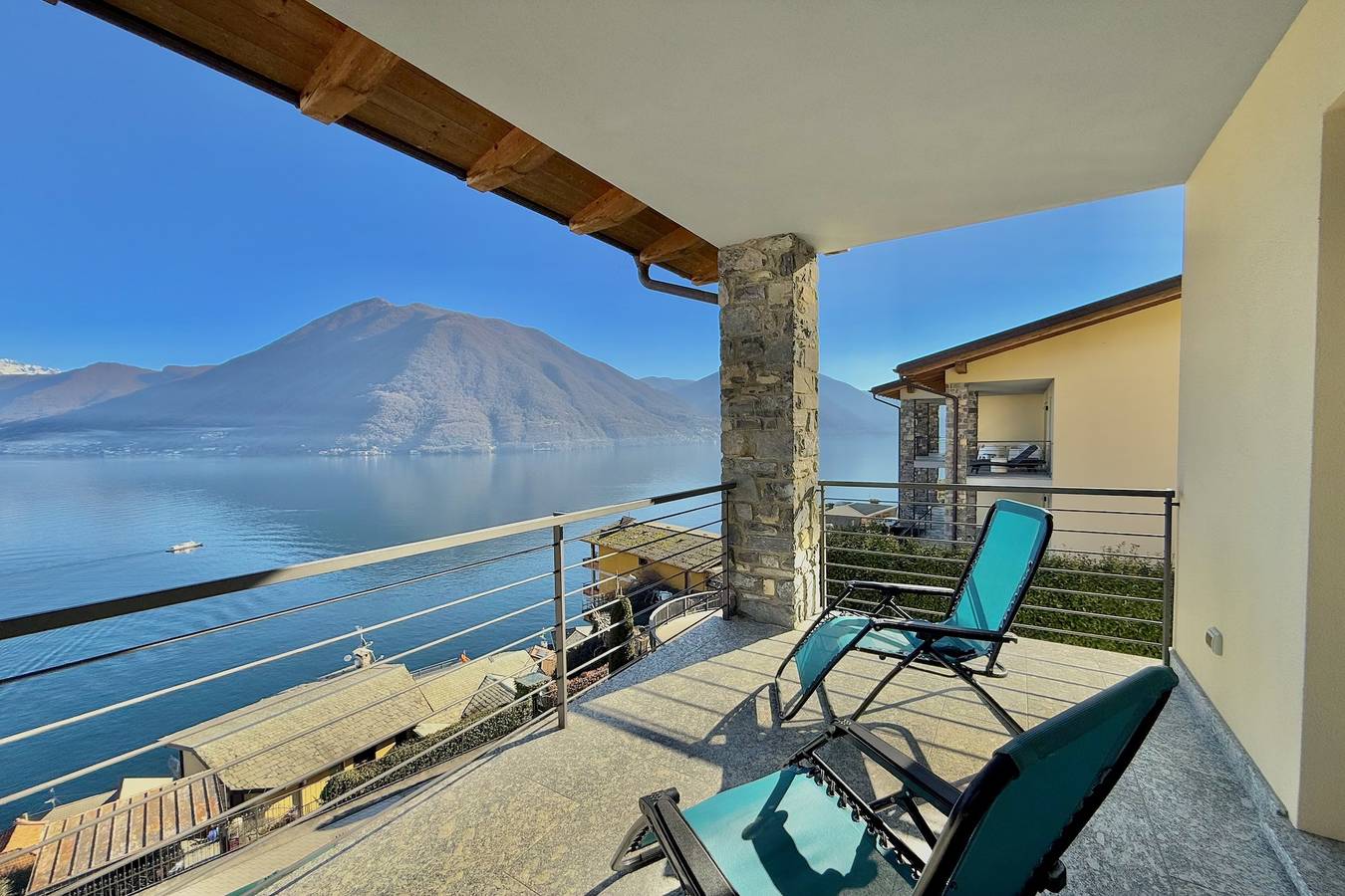 Appartement entier, Residence degli Oleandri 4B in Argegno, Commune de Argegno