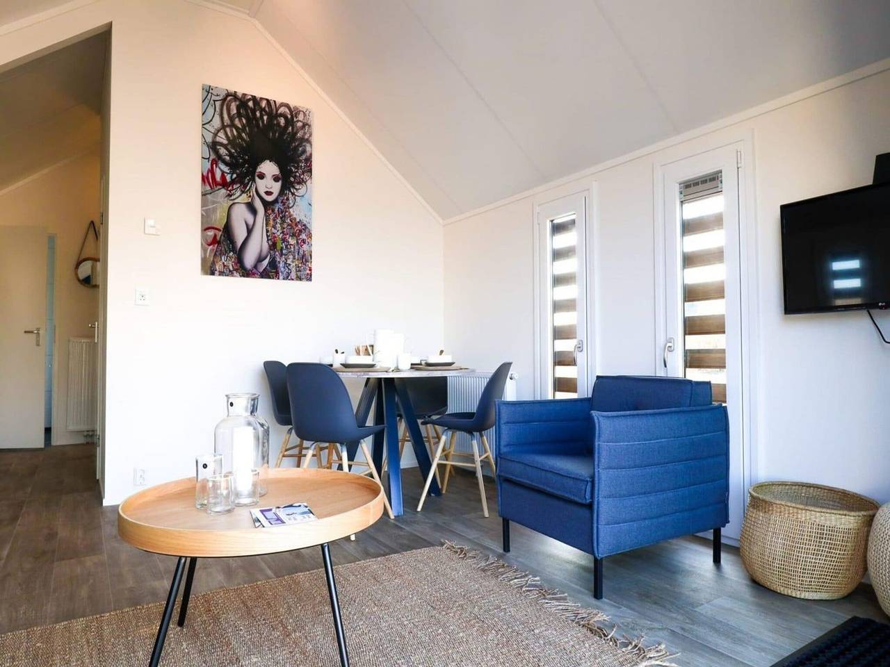 Modern chalet with dishwasher, near the Ijssel in IJssel