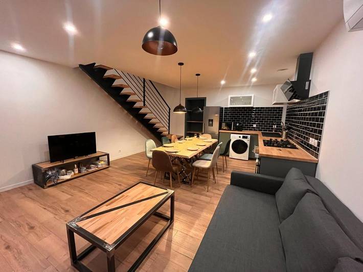 Location de vacances pour 8 personnes, avec Terrasse à Barraux