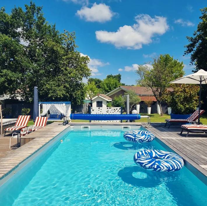 Chambre d’hôte pour 2 personnes, avec jardin ainsi que jacuzzi et piscine en Gironde - 3