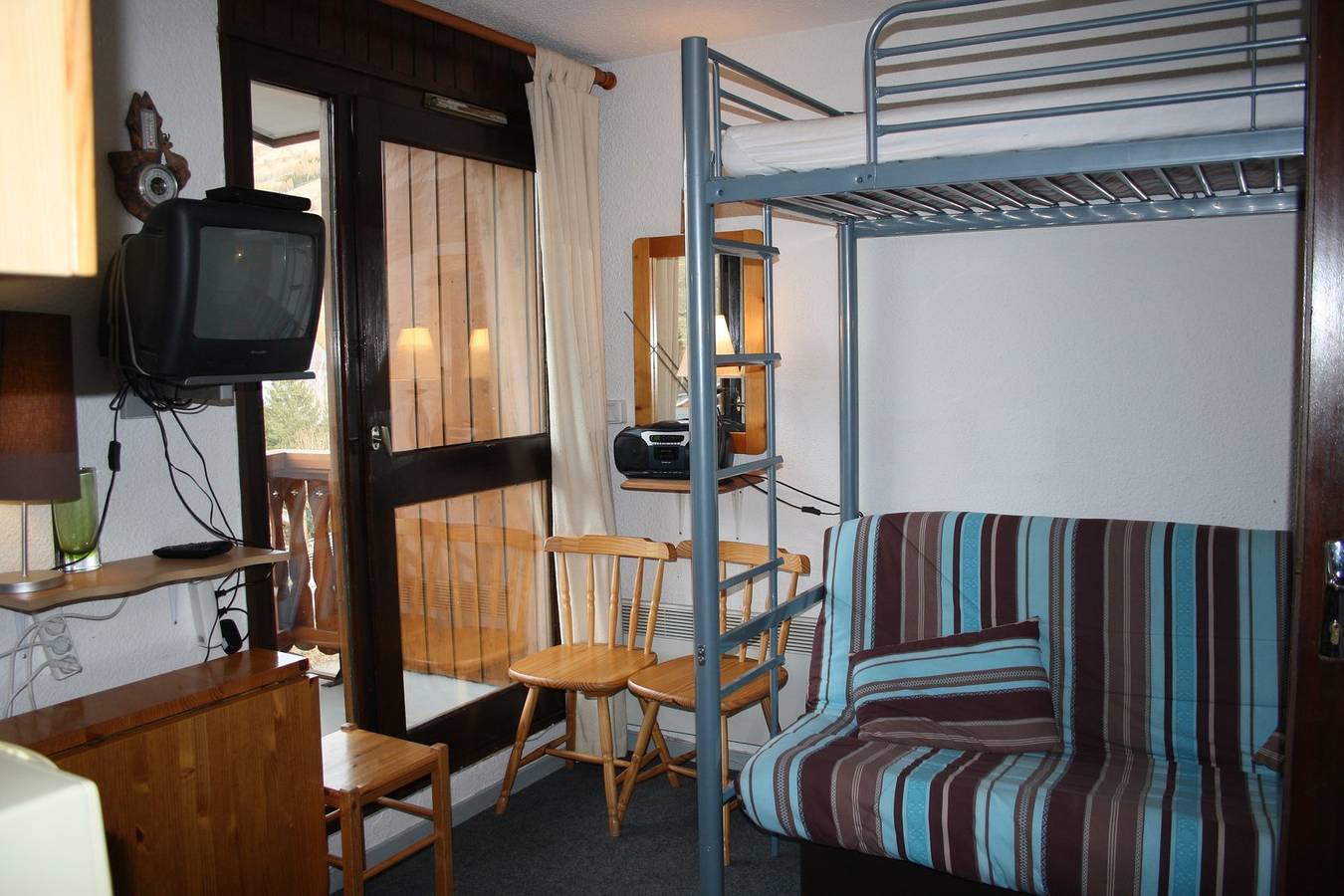 Gehele studio, Plein Sud B N°1501 in Mont-de-Lans, Les Deux Alpes