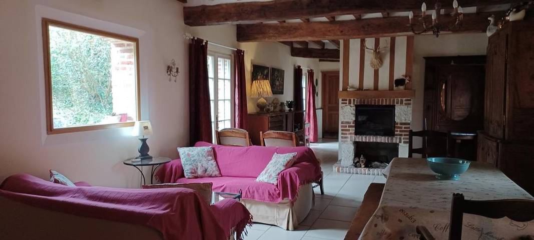 Location de vacances pour 10 personnes, avec vue et jardin à Offranville - 3