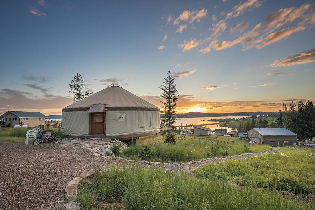 End Of The Road Yurt in Anaconda-Deer Lodge County, Discovery Ski Area