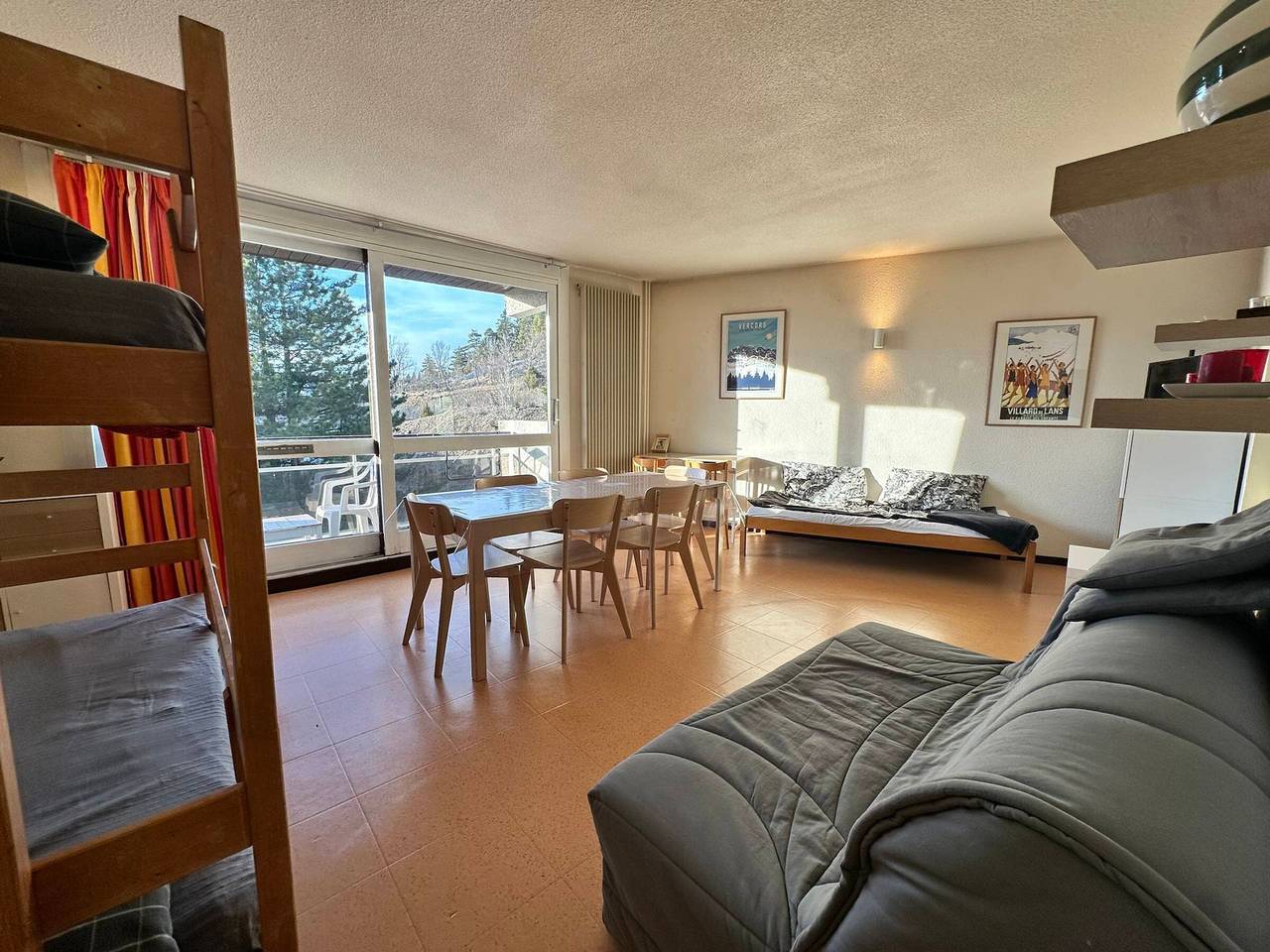 Appartement entier, Appartement 43m², Balcon, Parking, Non-fumeur, Proche commodités in Villard-de-Lans, Parc naturel régional du Vercors