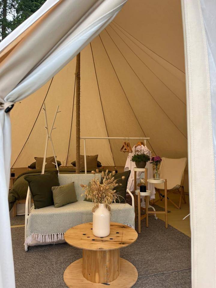 Tent in West Yorkshire