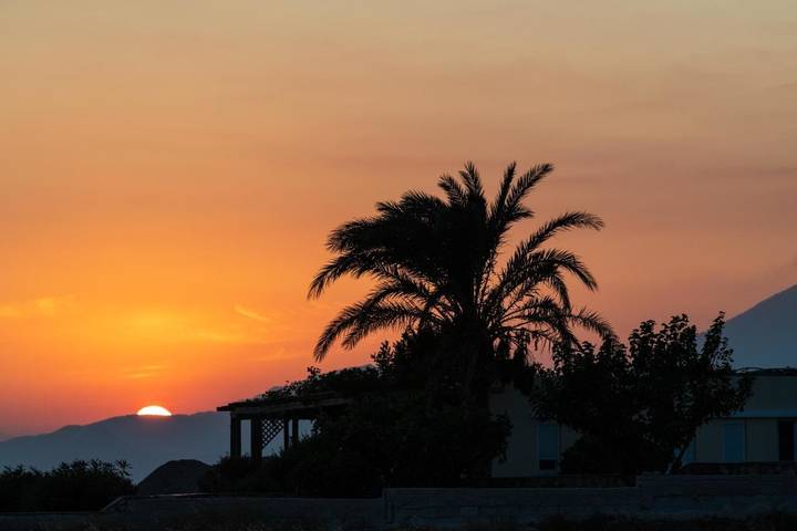 Ferienwohnung für 3 Personen, mit Garten und Ausblick auf Kreta - 2