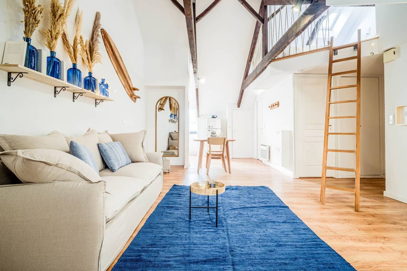 Apartamento entero, Esprit Surf en Centre-Ville – Studio Mezzanine in Quimperlé, Region de Quimper