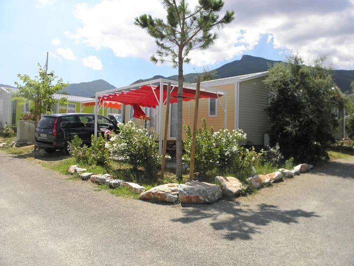 Mobil home pour 4 personnes, avec bassin pour enfant à Laroque-des-Albères - 3