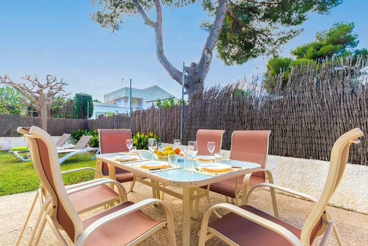 Ferienhaus für 6 Personen, mit Terrasse in Playa de Muro - 3