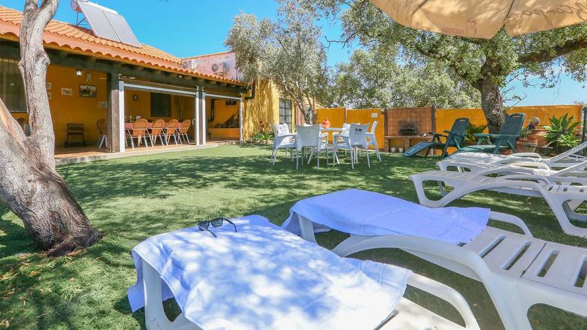 Chalet para 17 personas, con piscina y balcón/terraza en Sierra de Huelva - 3