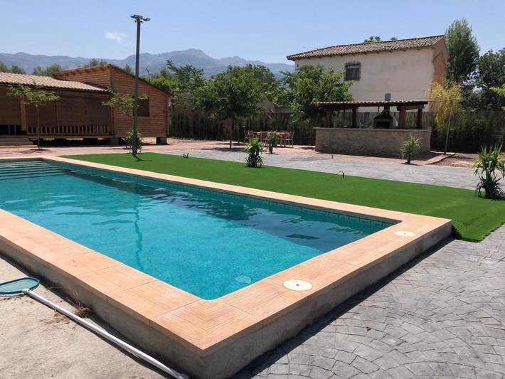 Casa rural para 8 personas, con vistas además de piscina y jardín, Se admiten mascotas en Cazorla - 2