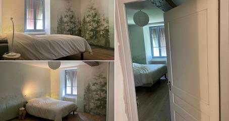 Gîte pour 3 personnes, avec vue et jardin, animaux acceptés à Darcey