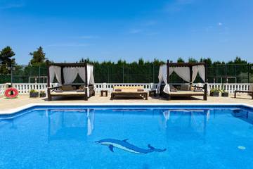 Villa in Sant Antoni de Portmany, West Ibiza für 10 