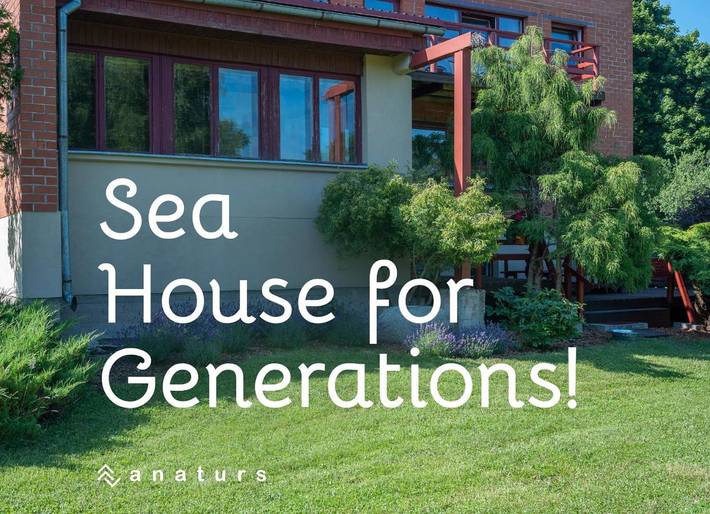 Dom dla 10 osób, z widok i ogród w Łotwa