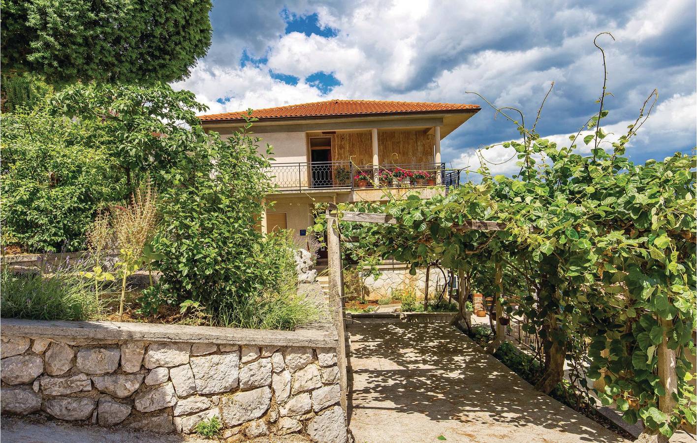 Cały apartament wypoczynkowy, Apartament wakacyjny dla 4 osób z taras in Lovran, Opatija Riviera