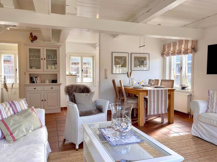 Ferienhaus für 4 Personen, mit Garten und Terrasse, mit Haustier in Borgsum