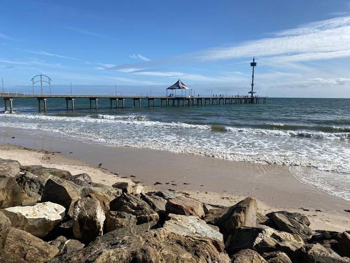 Ferienwohnung für 2 Personen, mit Ausblick und Balkon sowie Garten in Adelaide