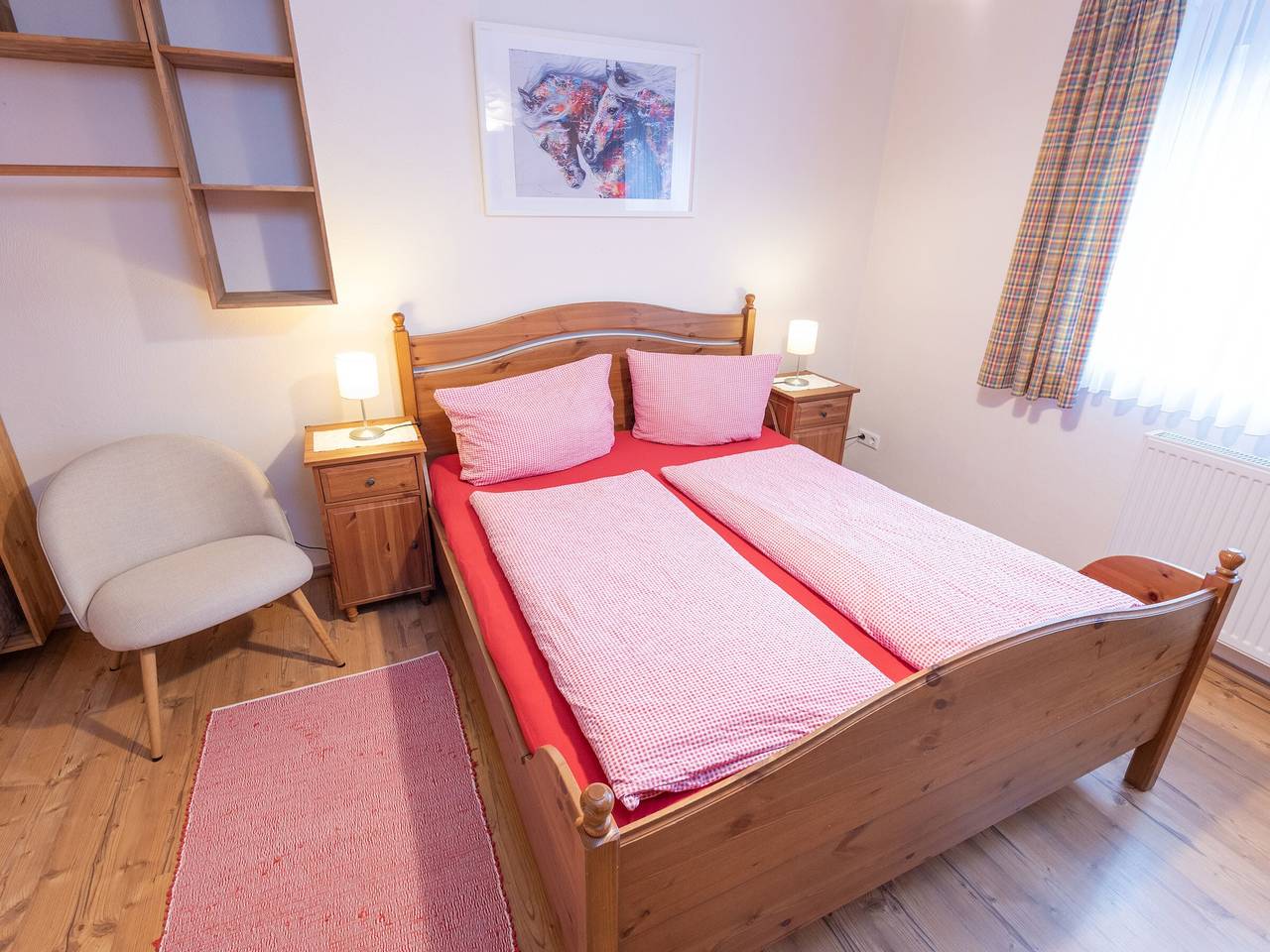 Ganze Wohnung, Ferienhof Pulte Fewo 'Gänseblümchen' mit Bergblick, Gemeinschaftsterrasse und Wlan in Attendorn, Biggesee