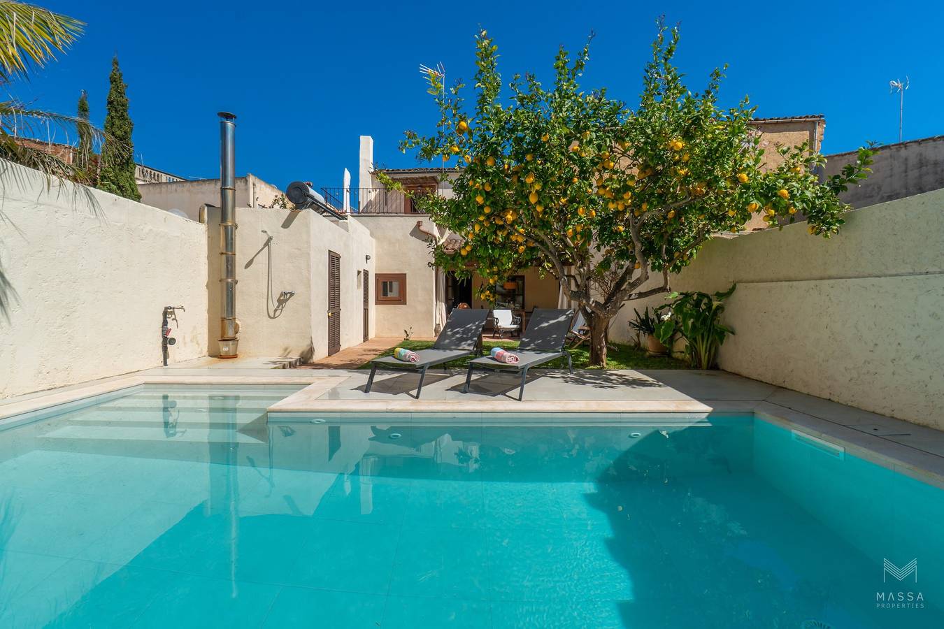Casa Llimoner with Pool and Garden, Close to the Center in Sant Lorenç in Sant Llorenç des Cardassar, East Majorca
