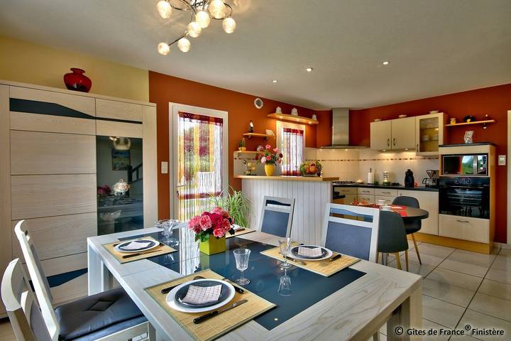 Gîte für 5 Personen, mit Terrasse und Garten