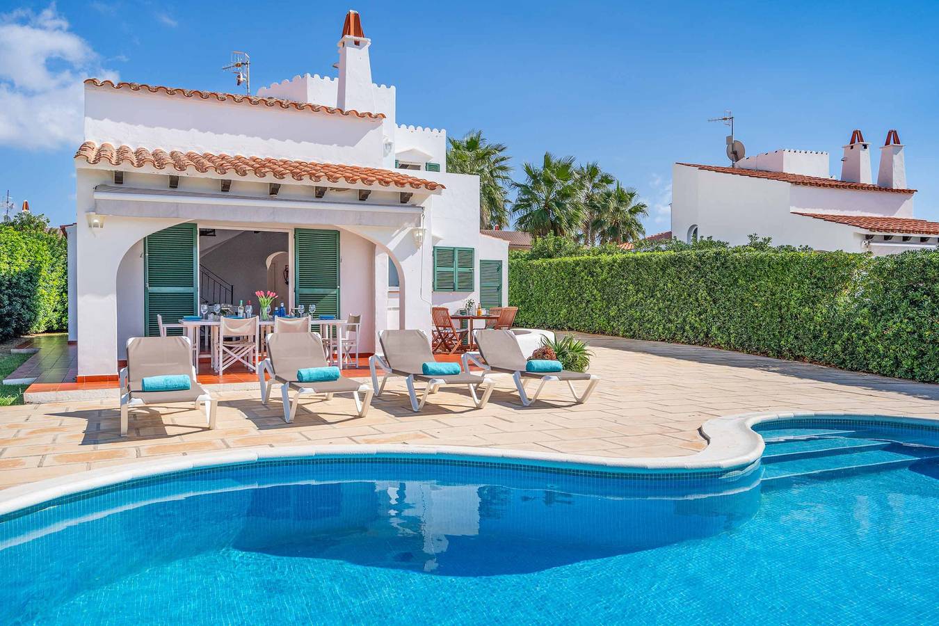 Villa pour 6 personnes avec terrasse in Cap d'Artrutx, Ciutadella
