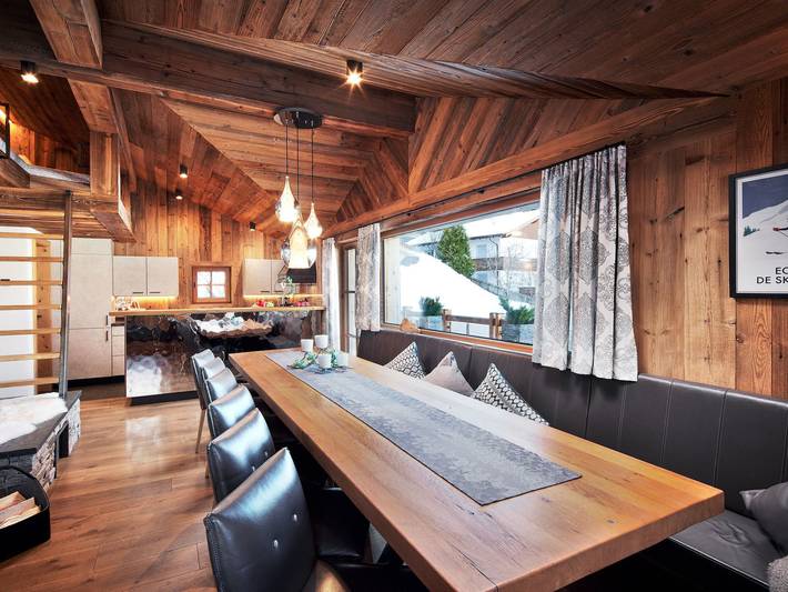 Ferienhaus für 10 Personen, mit Balkon und Terrasse sowie Sauna und Ausblick in Flachau - 4